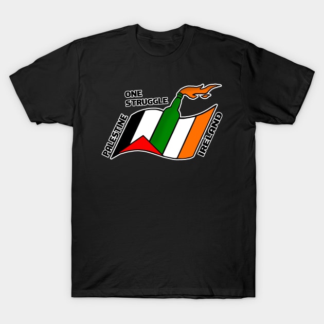 Free Palestine - Free Ireland T-Shirt by RichieDuprey